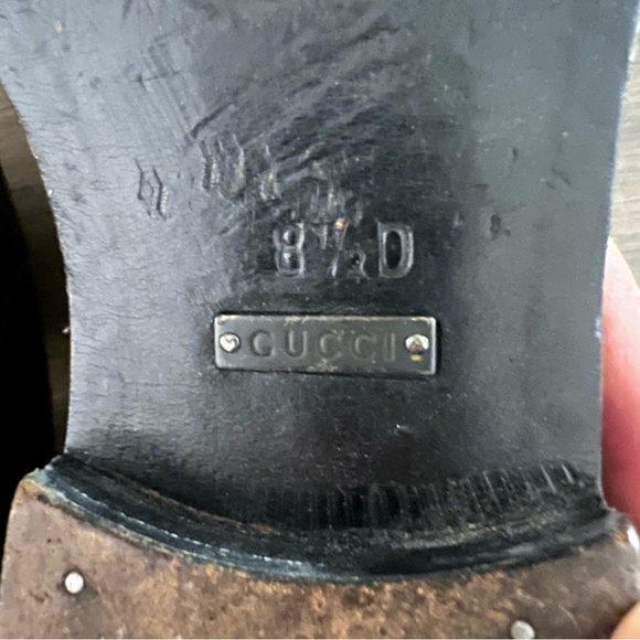 Vintage GUCCI Men’s Slip On Dress Shoes - Picture 13 of 16